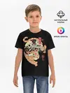Детская базовая футболка / Cat of Death