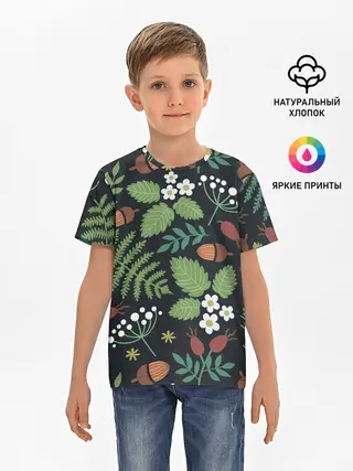 Детская базовая футболка / Природа