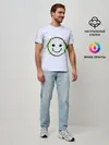 Мужская базовая футболка / Smile