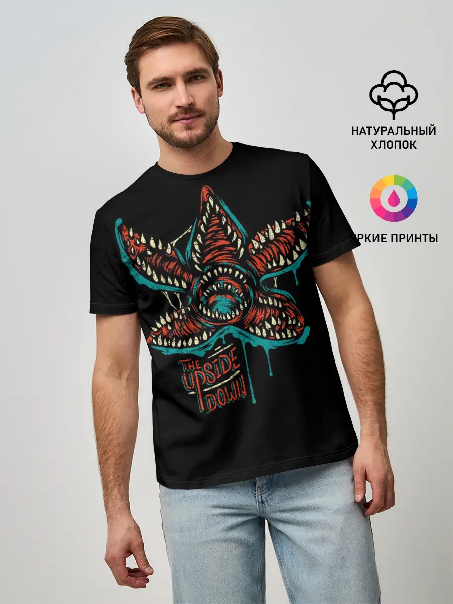 Мужская базовая футболка / Очень странные дела