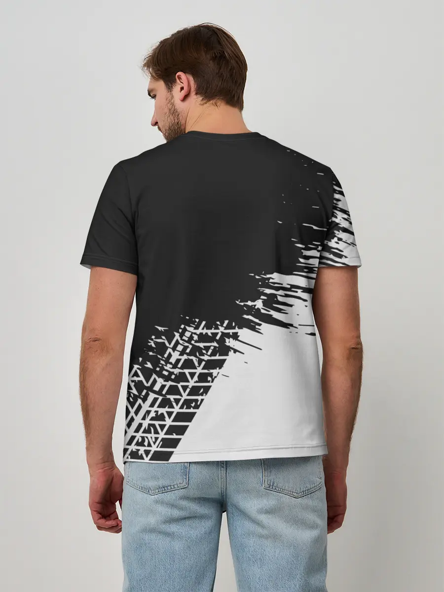 Мужская базовая футболка / LEXUS / ЛЕКСУС