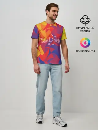 Мужская базовая футболка / CS:GO
