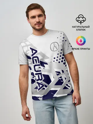 Мужская базовая футболка / Acura