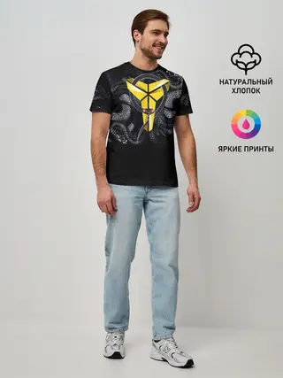 Мужская базовая футболка / Black Mamba Kobe Bryant