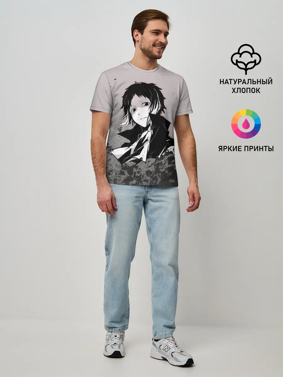 Мужская базовая футболка / Чиби Великий