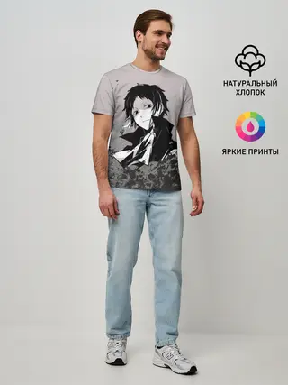 Мужская базовая футболка / Чиби Великий