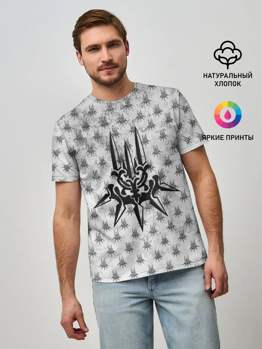 Мужская базовая футболка / Nier Automata | Герб