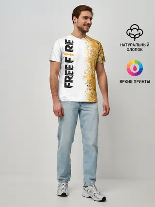 Мужская базовая футболка / FREE FIRE