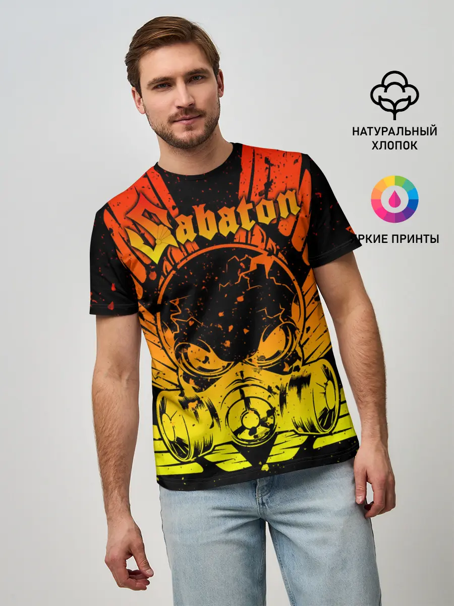Мужская базовая футболка / SABATON