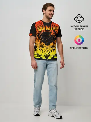 Мужская базовая футболка / SABATON