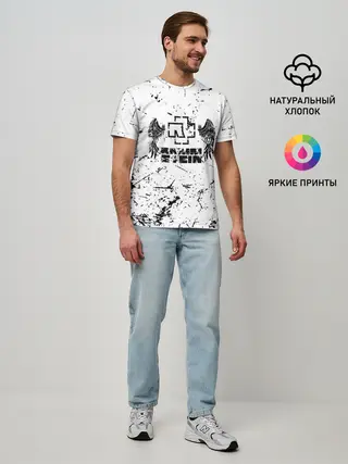 Мужская базовая футболка / RAMMSTEIN