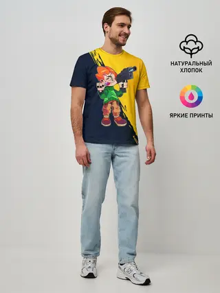 Мужская базовая футболка / FNF PICO / ПИКО