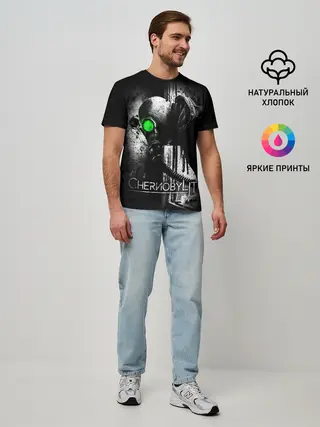 Мужская базовая футболка / Chernobylite