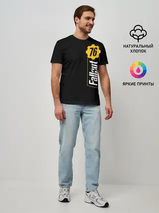 Мужская базовая футболка / FALLOUT_76.