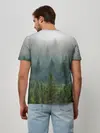 Мужская базовая футболка / Лес
