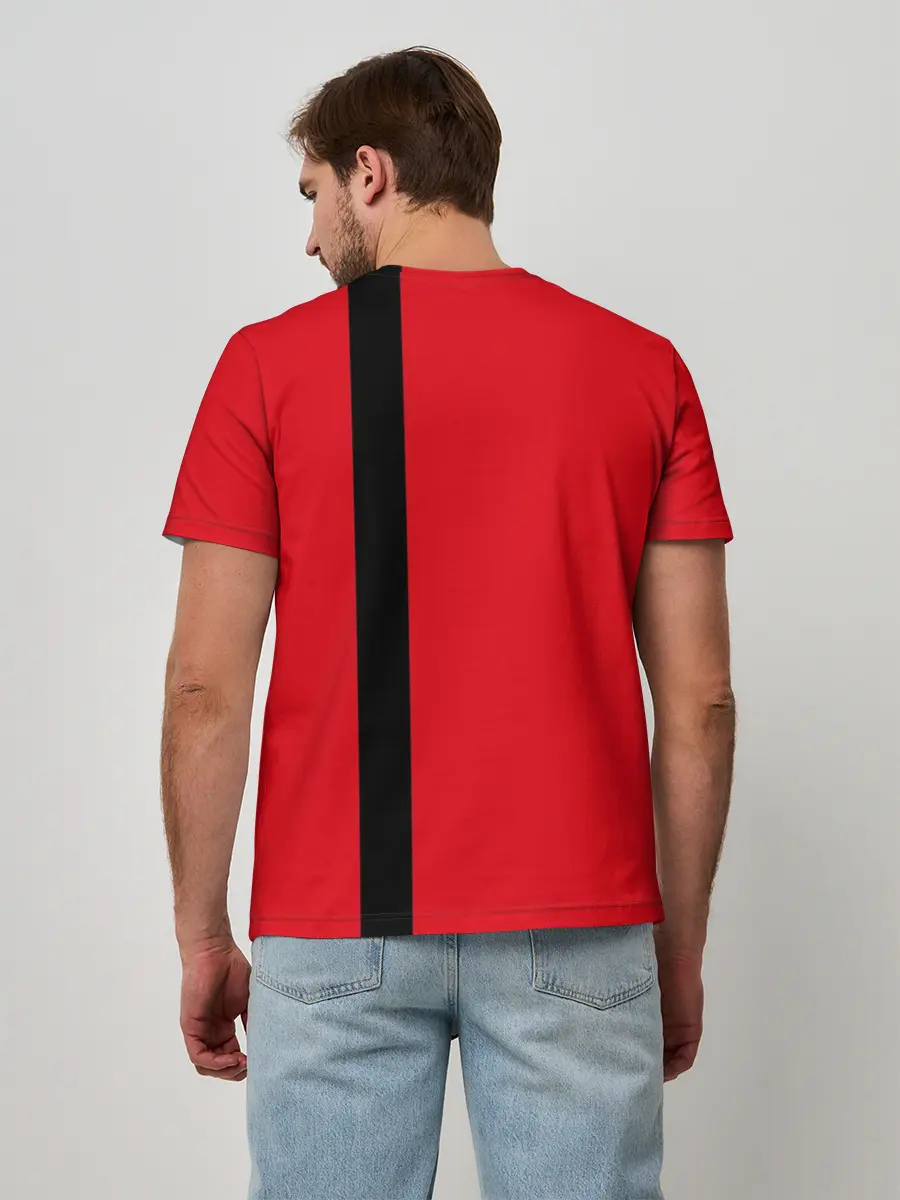 Мужская базовая футболка / Турция лента