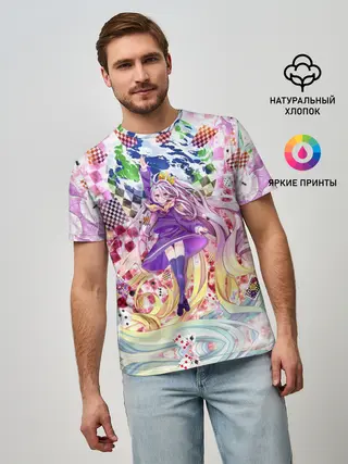 Мужская базовая футболка / No Game No Life_9