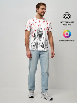 Мужская базовая футболка / GHOSTEMANE