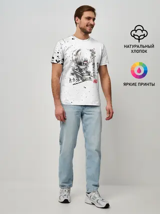 Мужская базовая футболка / Токийский гуль