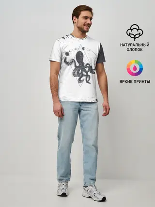 Мужская базовая футболка / Ктулху | Cthulhu