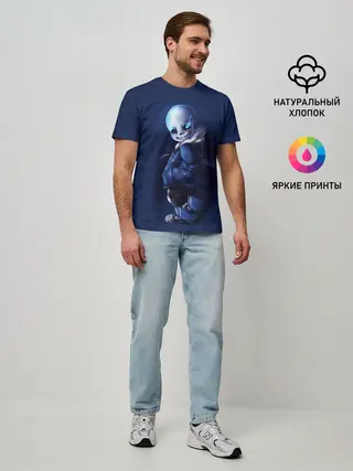 Мужская базовая футболка / UNDERTALE