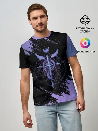 Мужская базовая футболка / Стальной алхимик | Fullmetal Alchemist
