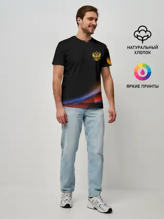 Мужская базовая футболка / Sport Russia