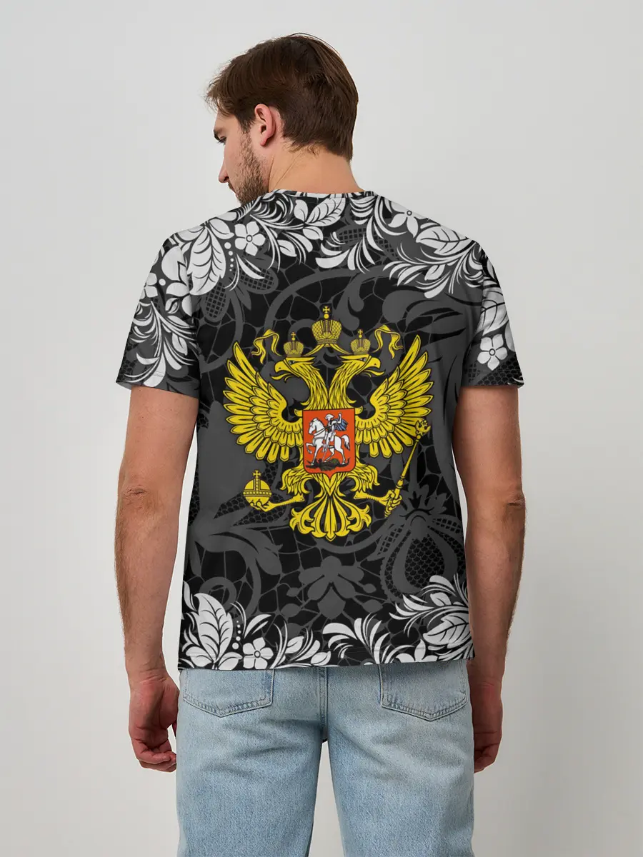 Мужская базовая футболка / Российская Федерация