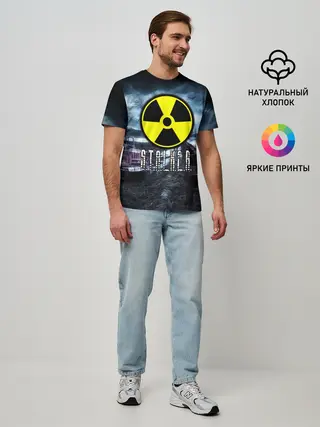 Мужская базовая футболка / S.T.A.L.K.E.R.