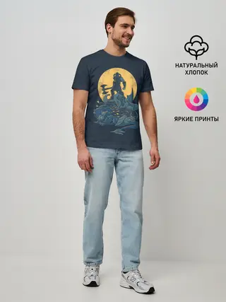 Мужская базовая футболка / Всем драконам конец