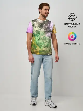 Мужская базовая футболка / ДЫМ | SMOKE