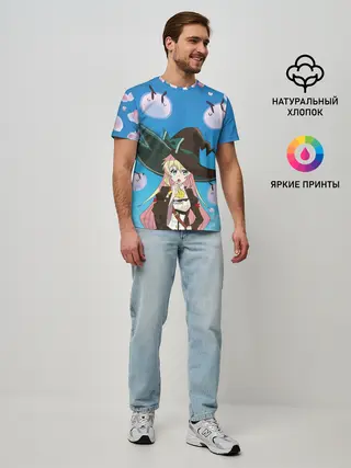 Мужская базовая футболка / Azusa Aizawa