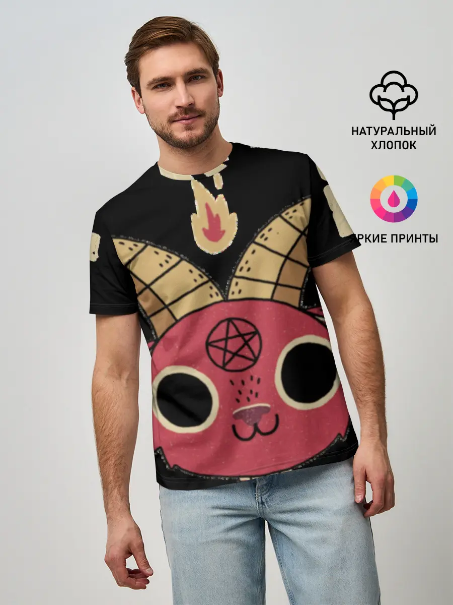 Мужская базовая футболка / Чертовски мило