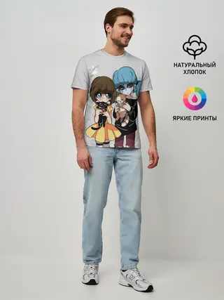 Мужская базовая футболка / Sally Face