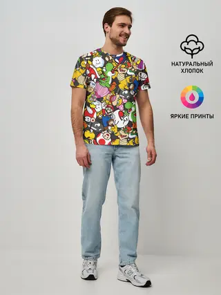 Мужская базовая футболка / Mrio ALLSTARS