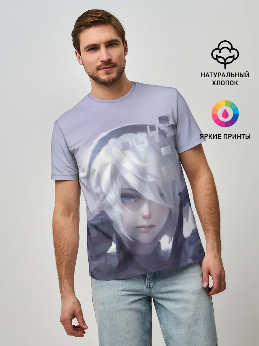 Мужская базовая футболка / NieR: Automata