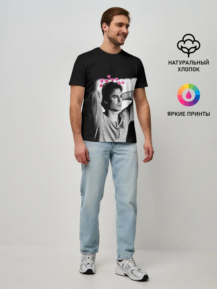 Мужская базовая футболка / Дневники вампира