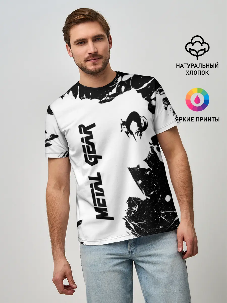 Мужская базовая футболка / METAL GEAR SOLID