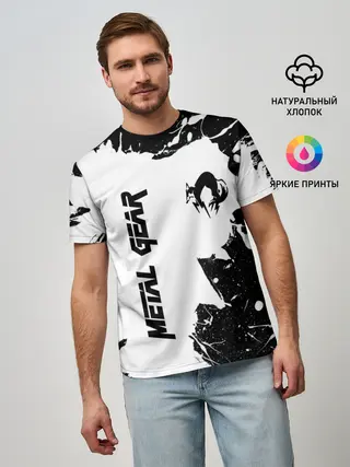 Мужская базовая футболка / METAL GEAR SOLID