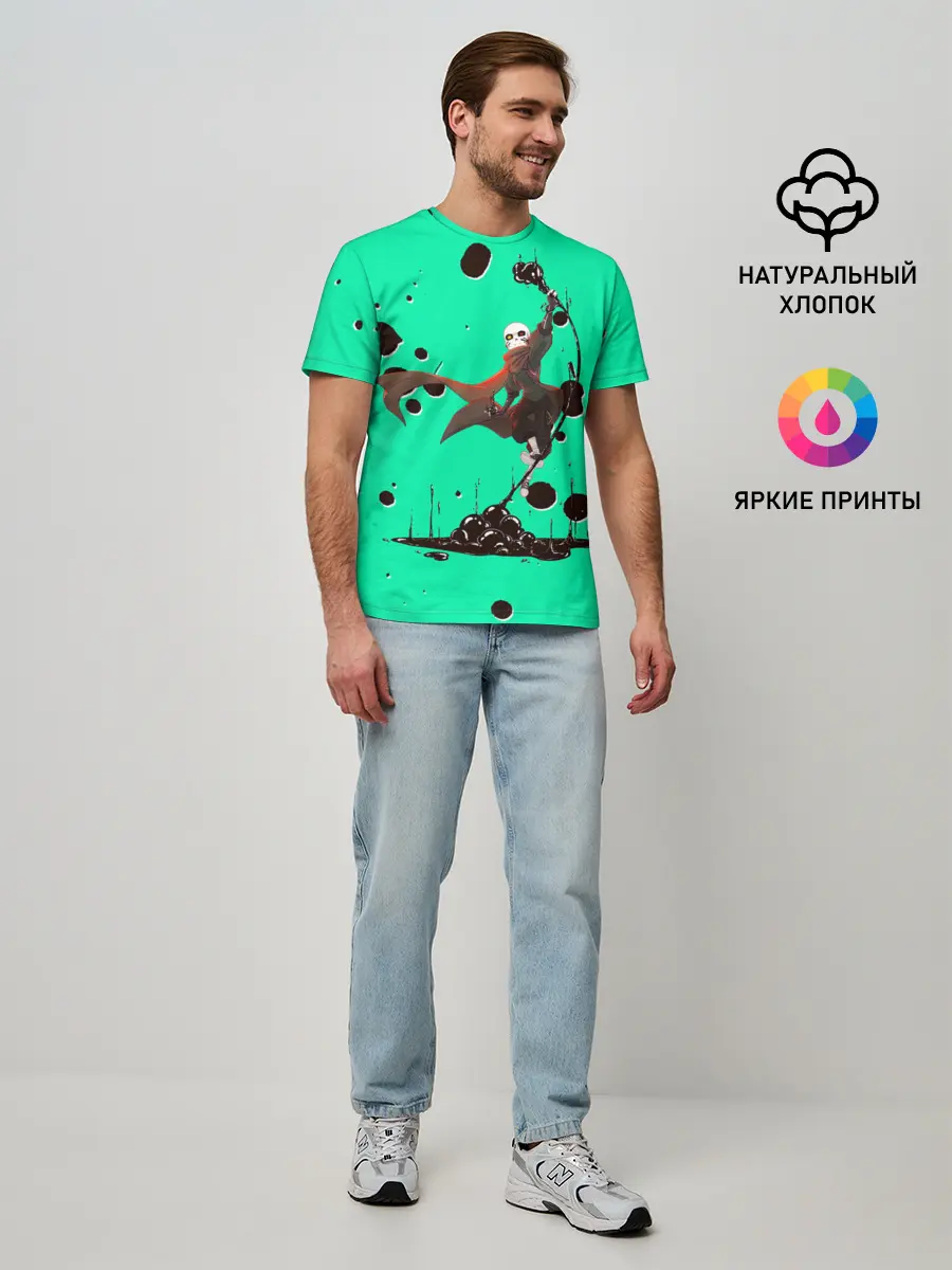 Мужская базовая футболка / Undertale