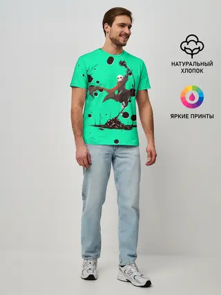 Мужская базовая футболка / Undertale