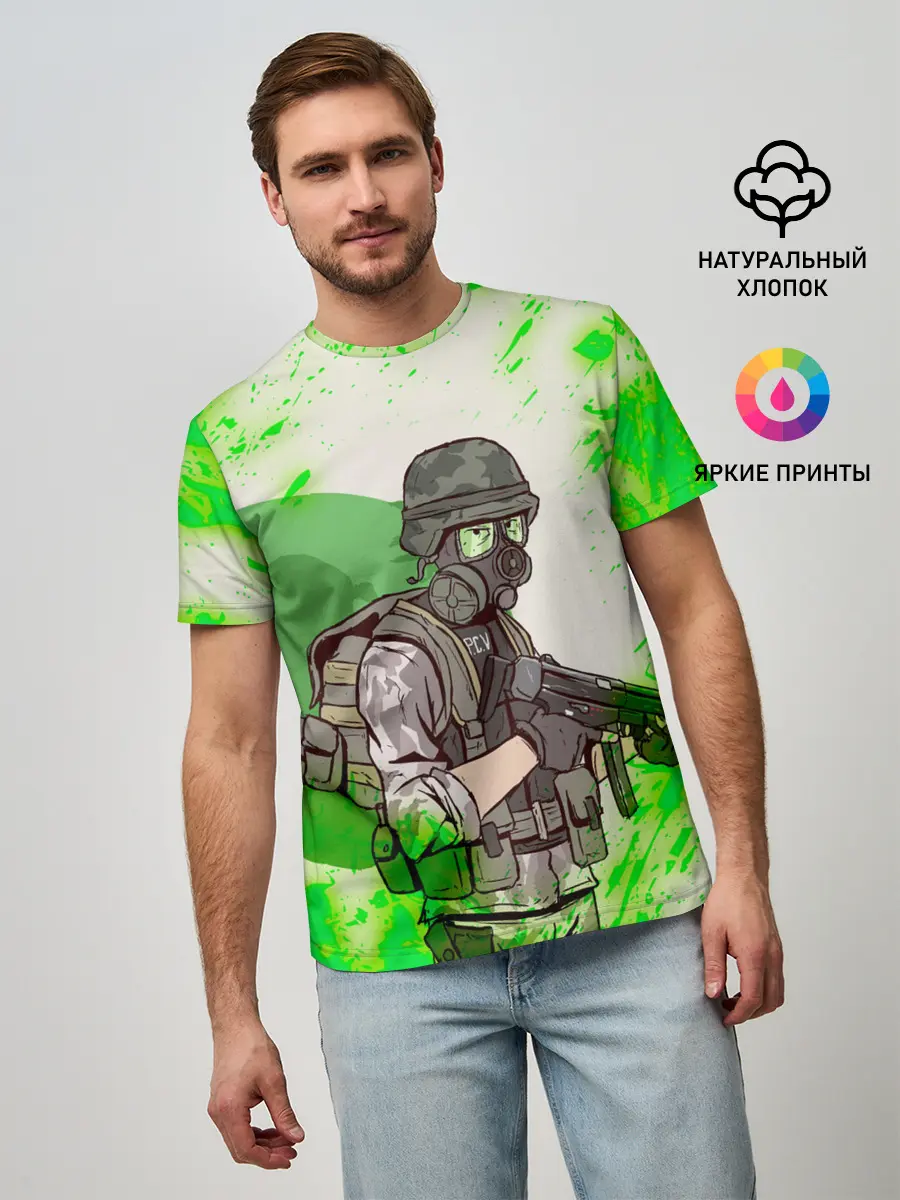 Мужская базовая футболка / Opposing Force | HL