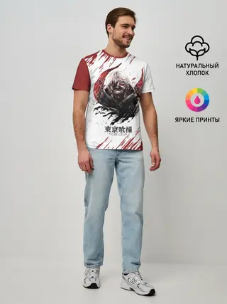 Мужская базовая футболка / Kagune | Tokyo Ghoul