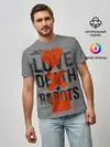 Мужская базовая футболка / LoveD+R