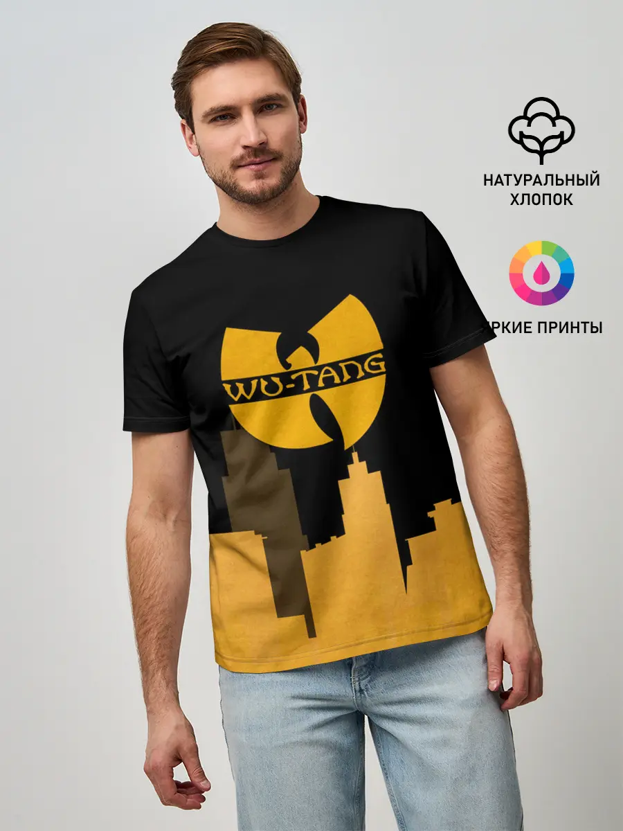 Мужская базовая футболка / WU-TANG CLAN CITY