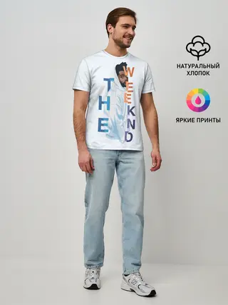 Мужская базовая футболка / The Weeknd