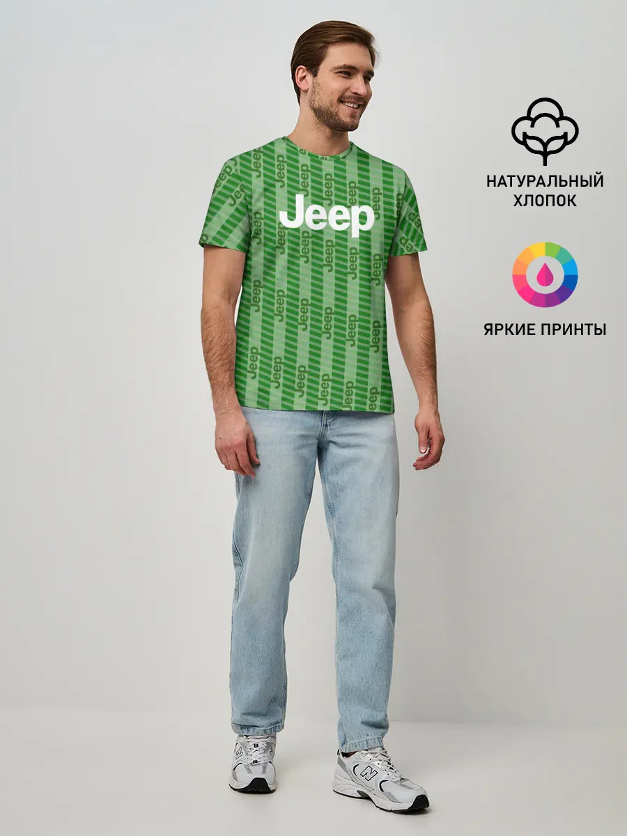 Мужская базовая футболка / Jeep