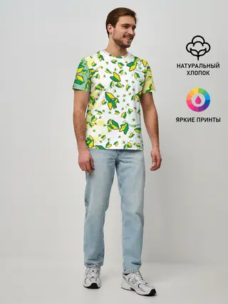 Мужская базовая футболка / JDM | ПАТТЕРН | ЯПОНОВОД