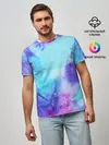 Мужская базовая футболка / Краски