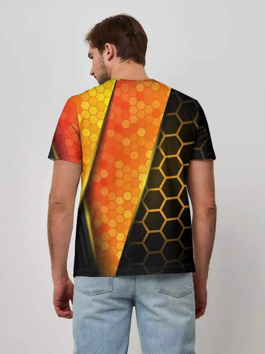 Мужская базовая футболка / Mass Effect N7